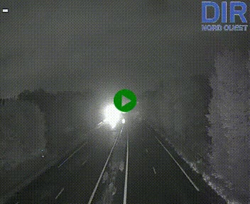Webcam sur le périphérique de Caen (N814) à l'est de la ville, à Mondeville hauteur de la sortie 2, Presqu'île-Rives de l'Orne, au bout de l'autoroute A13