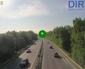 Webcam sur le périphérique de Caen (N814) à l'est de la ville, à Mondeville hauteur de la sortie 2, Presqu'île-Rives de l'Orne, au bout de l'autoroute A13