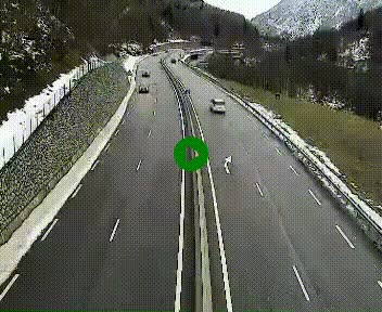 Webcam L'Hospitalet-près-l'Andorre sur N20, en direction d'Andorre