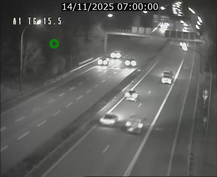 Traffic live webcam Luxembourg Munsbach - A1 direction Luxembourg - BK 15.5