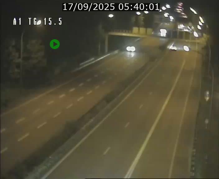Traffic live webcam Luxembourg Munsbach - A1 direction Luxembourg - BK 15.5