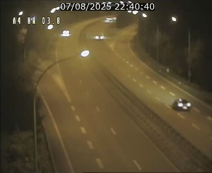 Webcam traffic A4 Luxembourg - BK 3.8 - Leudelange (direction Esch sur Alzette)