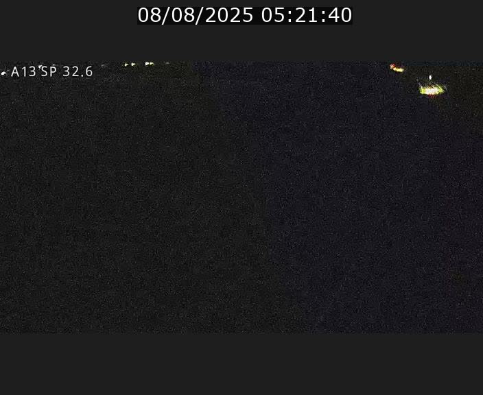 Webcam info trafic A13 à hauteur de Mondorf-les-bains. Vue orientée vers Altwies