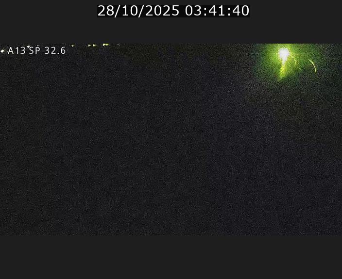 Webcam info trafic A13 à hauteur de Mondorf-les-bains. Vue orientée vers Altwies