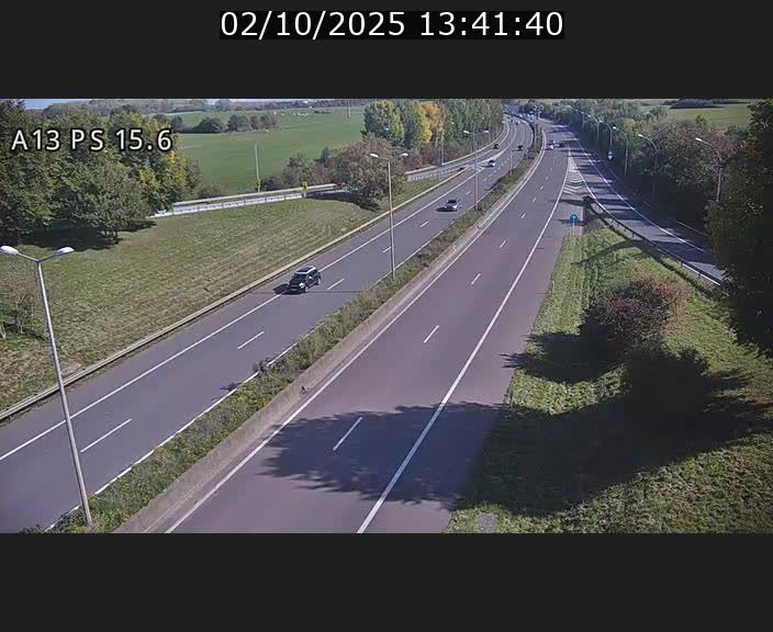 Traffic live webcam Luxembourg Kayl - A13 direction Dudelange - BK 15.6