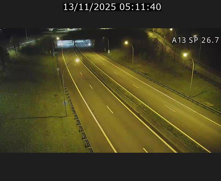 Traffic live webcam Luxembourg Frisange - A13 direction Luxembourg-ville - BK 26.7