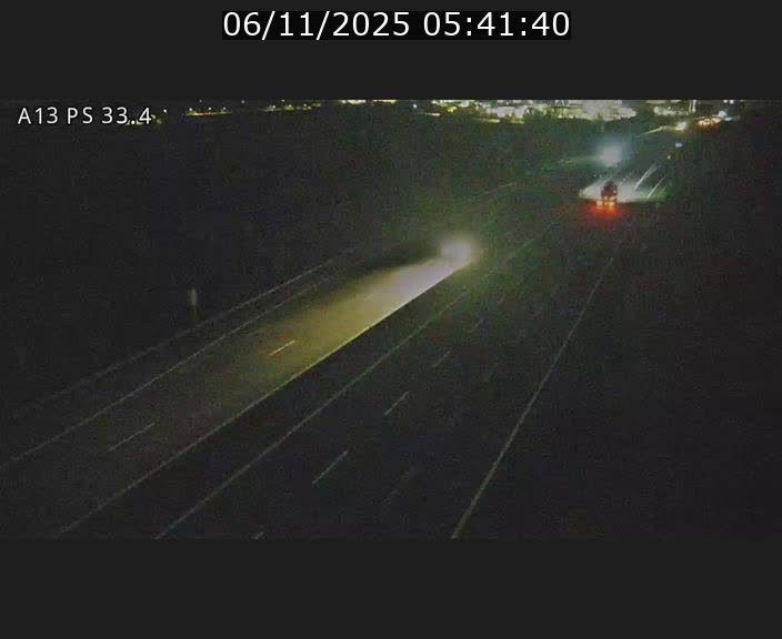 Webcam trafic sur A13 à hauteur de Mondorf-les-Bains en direction d'Altwies
