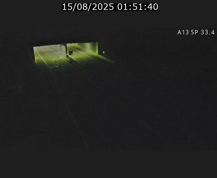 Webcam trafic sur A13 à hauteur d'Altwies en direction de Mondorf-les-bains et en provenance de l'Allemagne
