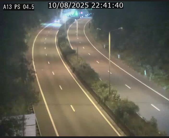 Traffic live webcam Luxembourg Differdange - A13 direction Esch-sur-Alzette - BK 4.5