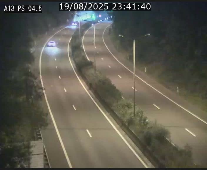 Traffic live webcam Luxembourg Differdange - A13 direction Esch-sur-Alzette - BK 4.5