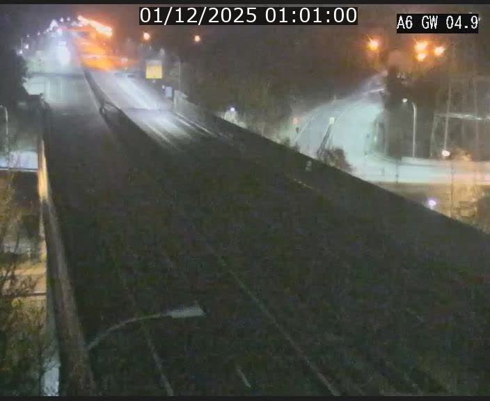 Traffic live webcam Luxembourg Croix de Cessange - A6 - BK 4.9 - direction Belgique