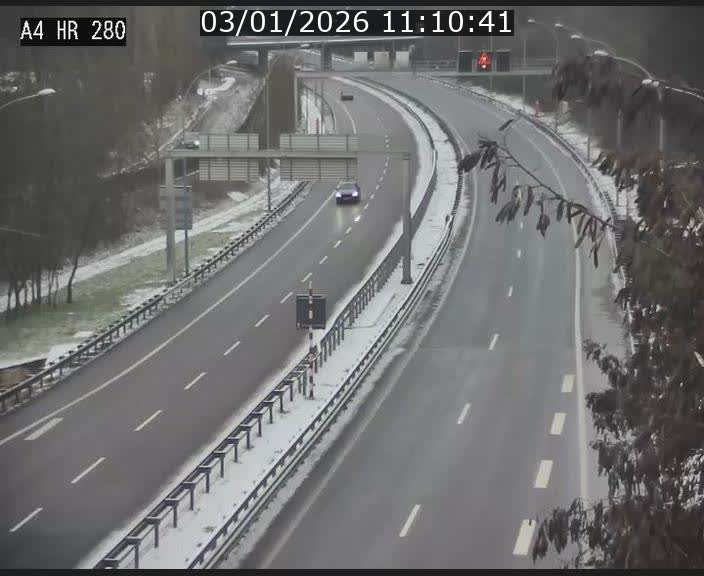 Webcam traffic A4 Luxembourg - BK 0.2 - P+R Bouillon (direction Luxembourg)