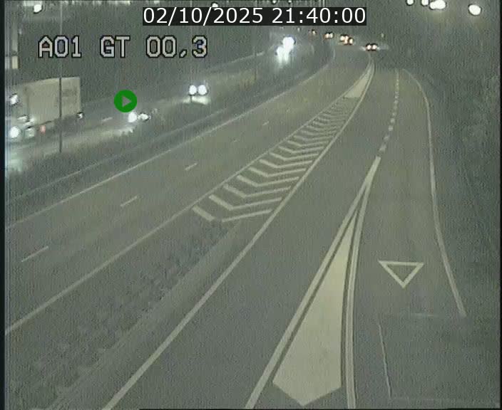 Traffic live webcam Luxembourg Croix de Gasperich - A1 direction Kirchberg - BK 0.3