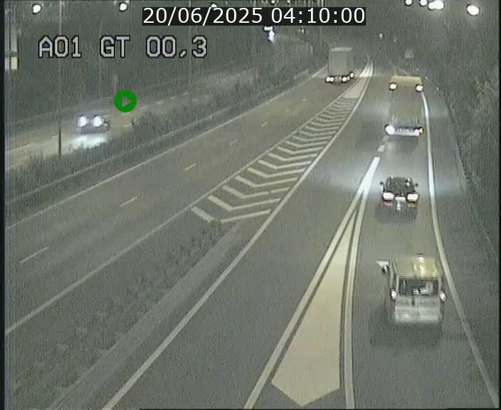 Traffic live webcam Luxembourg Croix de Gasperich - A1 direction Kirchberg - BK 0.3