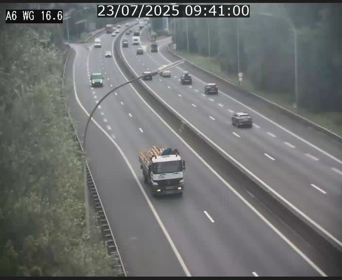 Traffic live webcam Luxembourg Aire de Capellen - A6 - BK 16.6 - direction Luxembourg/France/Allemagne