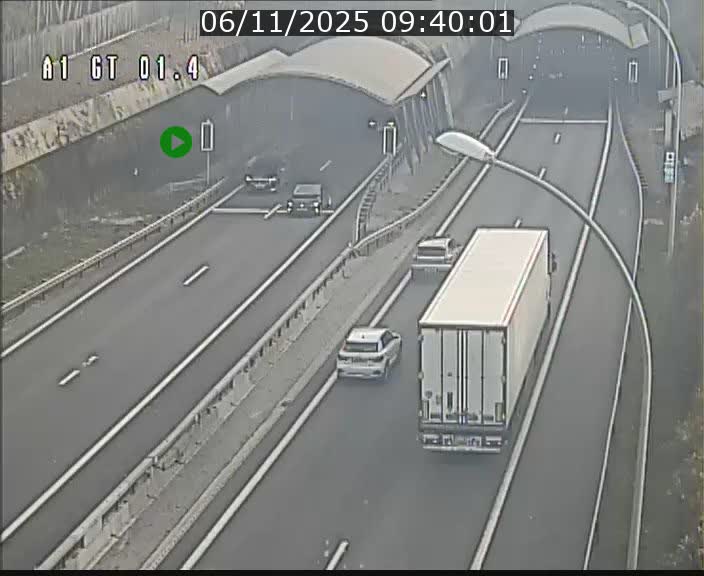 Traffic live webcam Luxembourg Hesperange - A1 direction Kirchberg - BK 1.4
