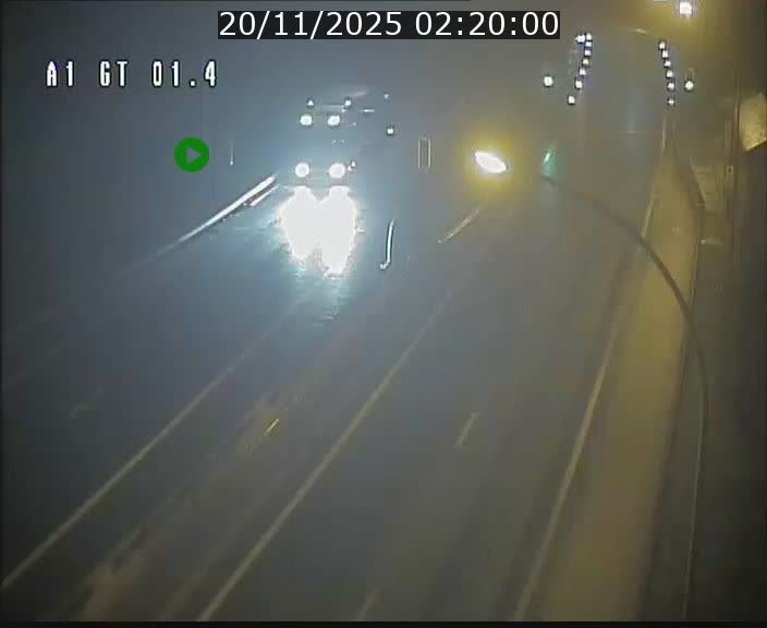 Traffic live webcam Luxembourg Hesperange - A1 direction Kirchberg - BK 1.4