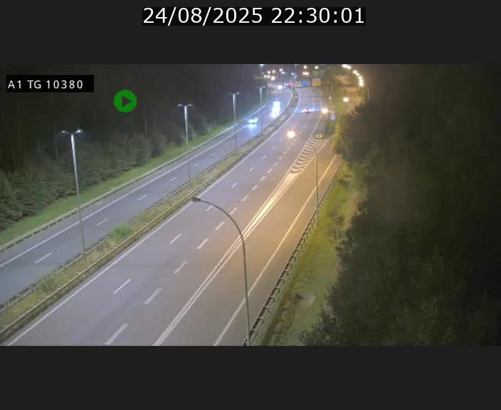 Traffic live webcam Luxembourg Senningerberg - A1 direction Luxembourg Kirchberg - BK 10.3