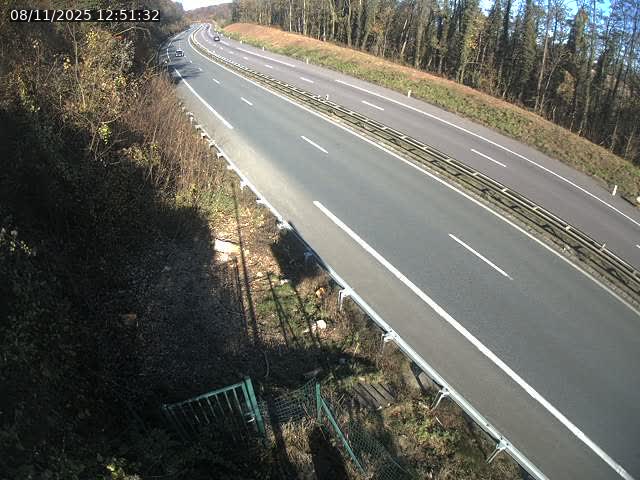 Caméra autoroute France - N52, Crusnes vers Belgique, Luxembourg