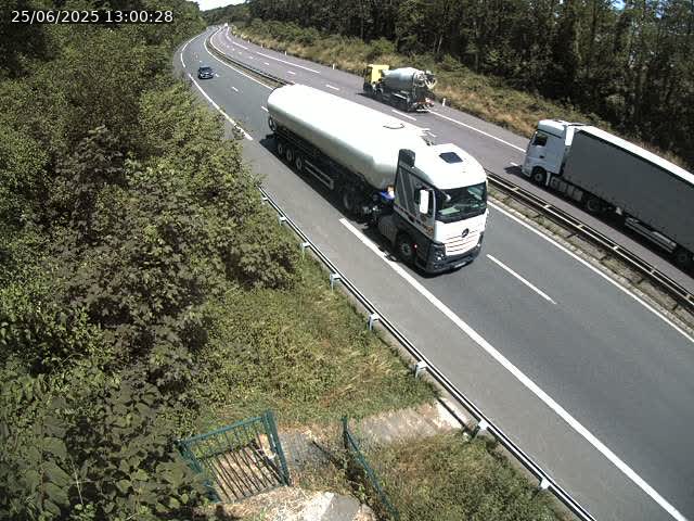 Caméra autoroute France - N52, Crusnes vers Belgique, Luxembourg