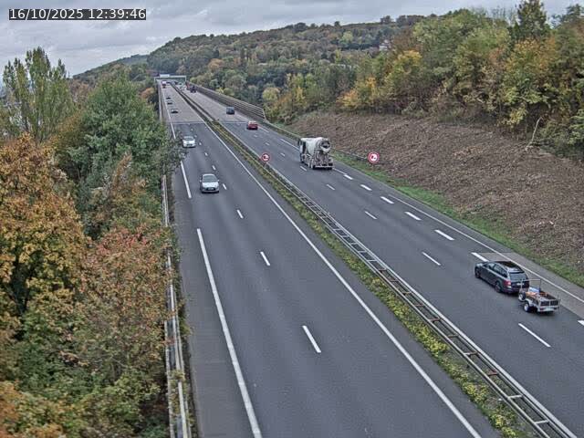 Caméra autoroute France - A30, Hayange direction Metz