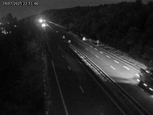 Caméra autoroute France - A30, Hayange direction Metz