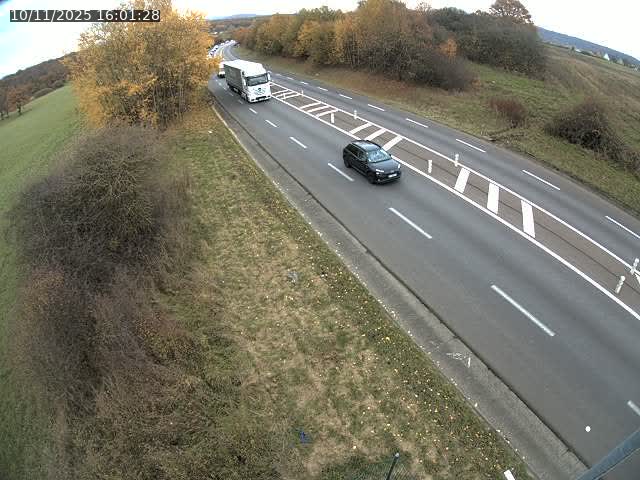 Caméra autoroute France - N52, Mont-saint-Martin vers Luxembourg