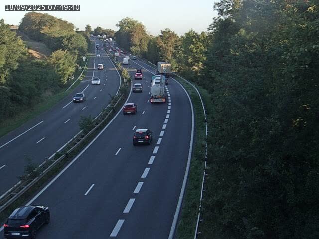 Caméra autoroute France - A33, Rosières direction Lunéville