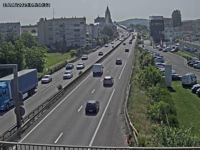 Caméra autoroute France - A31, Thionville direction Metz