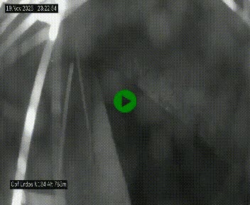 Webcam dans les Pyrénées Atlantique au niveau du col d'Urdos et du fort du Pourtalet sur la N134, en direction du Col et du tunnel du Somport, à 765 mètres d'altitude