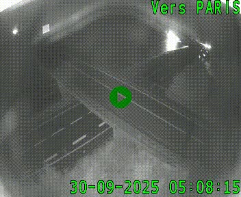 Clone of Caméra routière sur l'autoroute A20 au nord de Limoges, à la jonction avec la N520. Vue orientée vers Paris