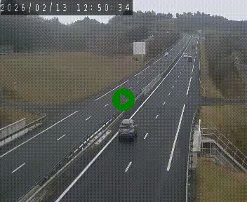 Caméra autoroutière France - A75, Coren, en direction de Montpellier