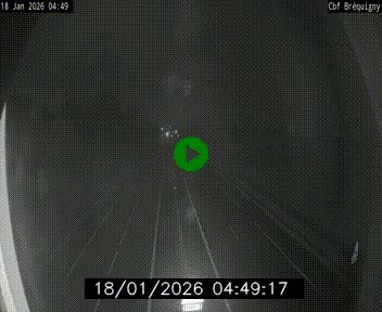 Webcam sur le périphérique de Rennes (N136) à hauteur du quartier Bréquigny, au sud de la ville