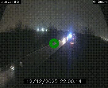 Webcam sur le périphérique de Nantes (N844) après la Porte de Bouguenais, à l'ouest de la ville