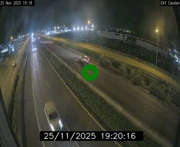 Webcam sur la N165 à hauteur de Caudan, dans le Morbihan.