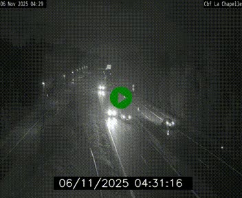 Webcam sur le périphérique de Nantes (N844) à hauteur de Porte de la Chapelle, au nord de la ville