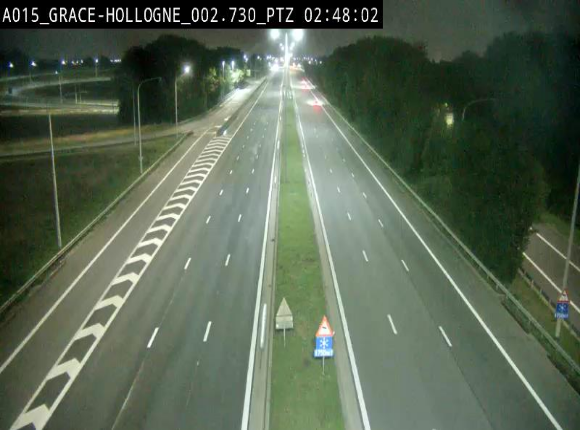 Caméra trafic Belgique - Grâce-Hollogne - E42, jonction avec A604, direction Loncin/Aéroport de Liège -  BK 3.2
