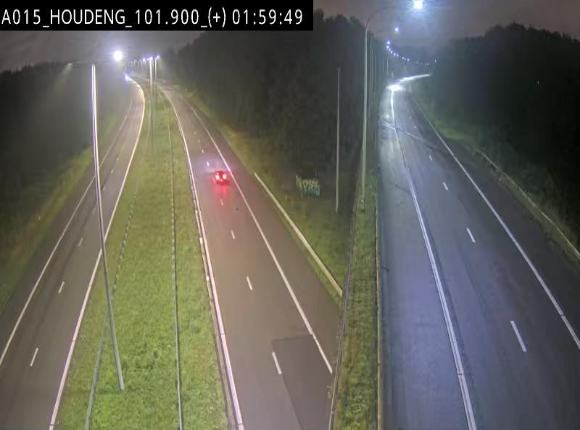 Webcam autoroute Belgique - Houdeng-Goegnies - Jonction E19/E42 direction Tournai/Mons - BK 101.85