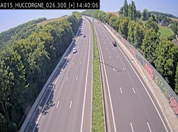 Webcam autoroute Belgique - Viaduc de Huccorgne - E42 