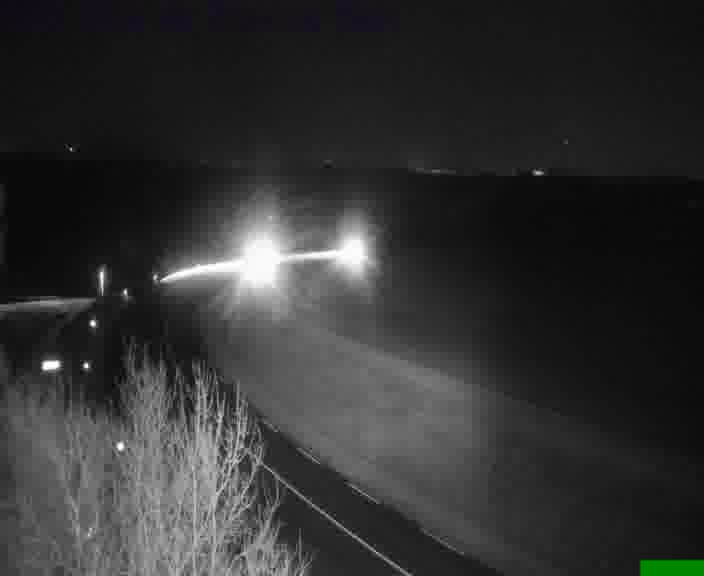 Webcam sur la D603 située en haut de la Côte de Zimming. Vue orientée vers Saint-Avold.