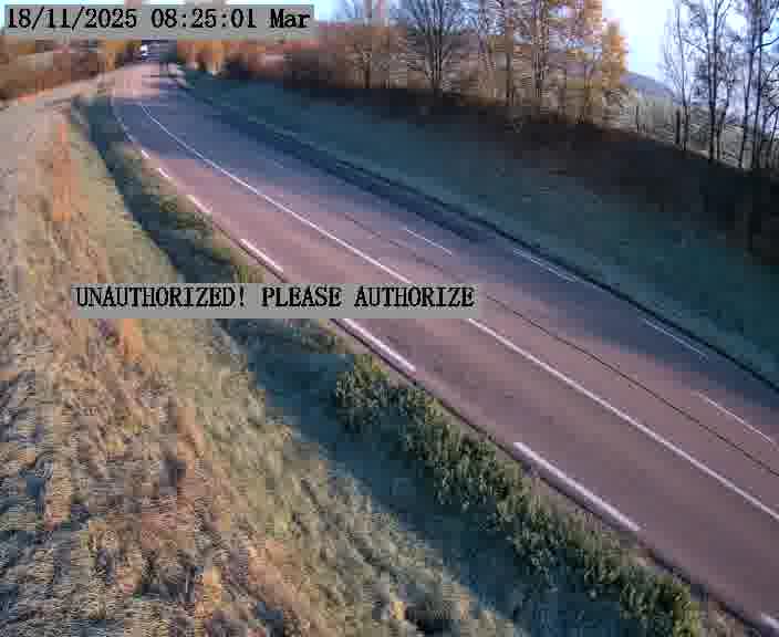 Webcam installée le long de D955 (France) à Amelécourt, pointée vers Metz, utile pour suivre précisément les conditions de trafic.