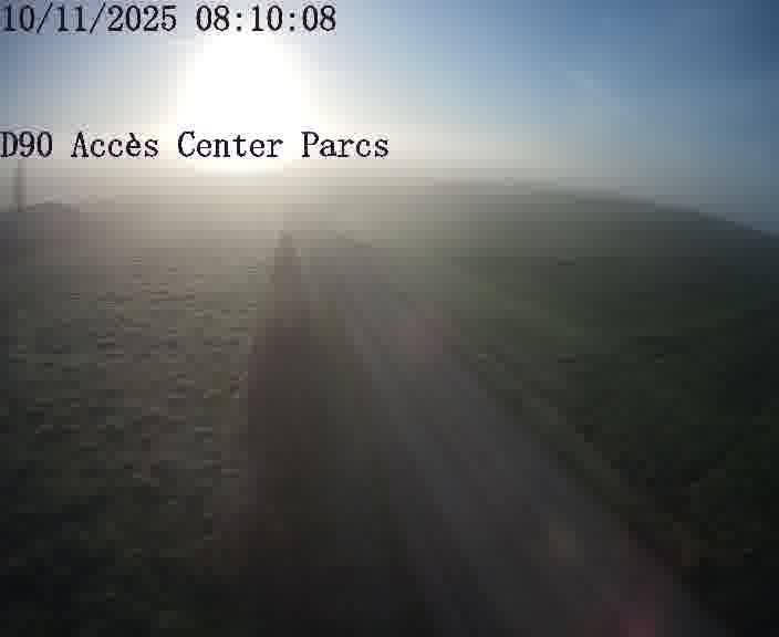 Point de vue trafic déployé sur D90 (France) à Hattigny, regardant vers Hattigny, aidant conducteurs et services à anticiper les flux.