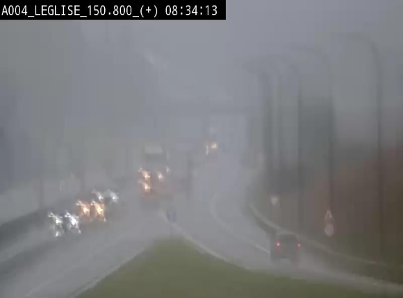 Caméra autoroute Belgique - Côte de Léglise, E411(A4) direction Luxembourg