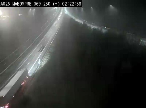 Webcam E25 (A26) à Mabompré. Vue orientée vers le Luxembourg