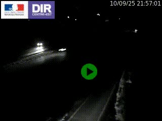 Webcam sur la Nationale 201 à hauteur de la sortie Chambéry-Nord, avant à la jonction entre l'A41 et l'A43, en direction de Lyon
