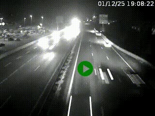 Caméra routière à hauteur des centres commerciaux et de la sortie 14 en direction d'Albertville