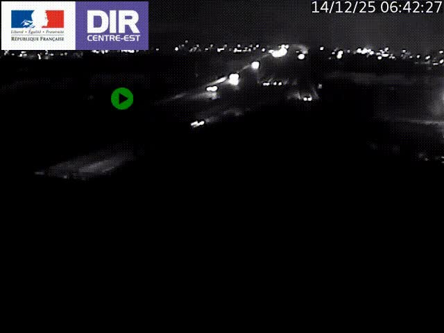 Clone of Caméra de circulation sur A7 à Lyon Perrache vers Marseille, le long du Rhône