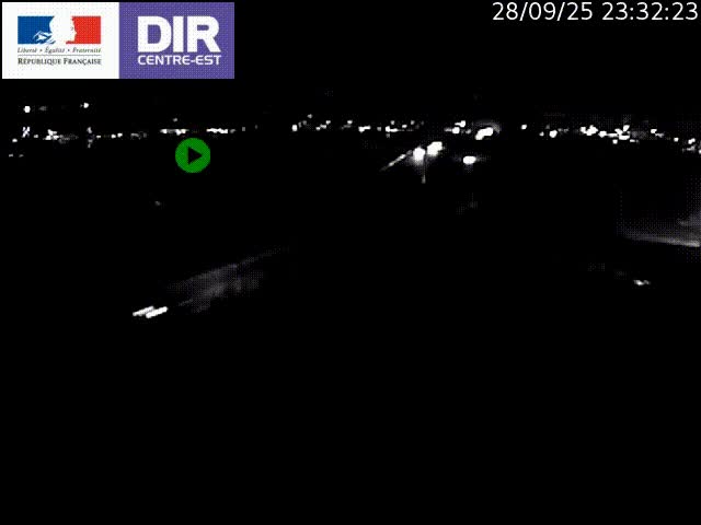 Webcam autoroute sur A450 à Pierre-Bénite en direction de Lyon et de l'autoroute A7