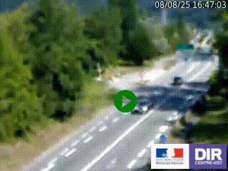 Webcam info trafic à proximité de Vizille sur la N85, au niveau du point de vue du Saut du Moine à Champagnier