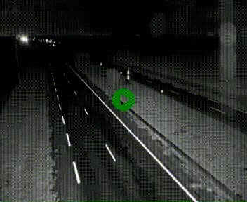 Webcam à hauteur de Vert-en-Drouais sur la N12, en périphérie de Dreux. Vue orientée vers Alençon